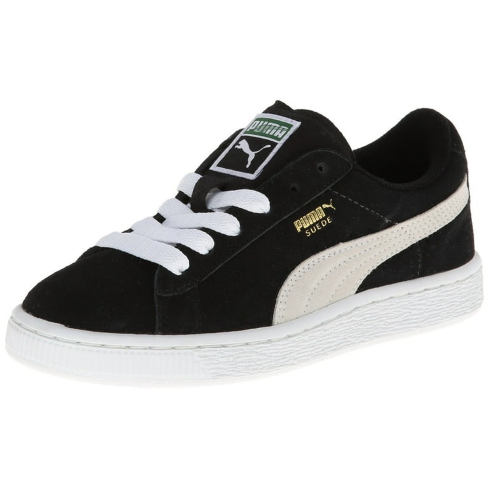 Puma Suede Jr Classic Black Suede Sneaker Shoes